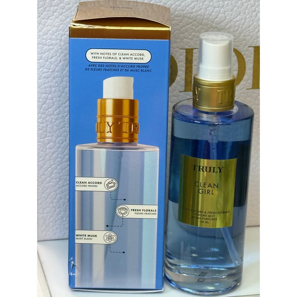 Truly   Clean Girl Perfume Mist - 100 mL - New in box - Picture 3 of 5